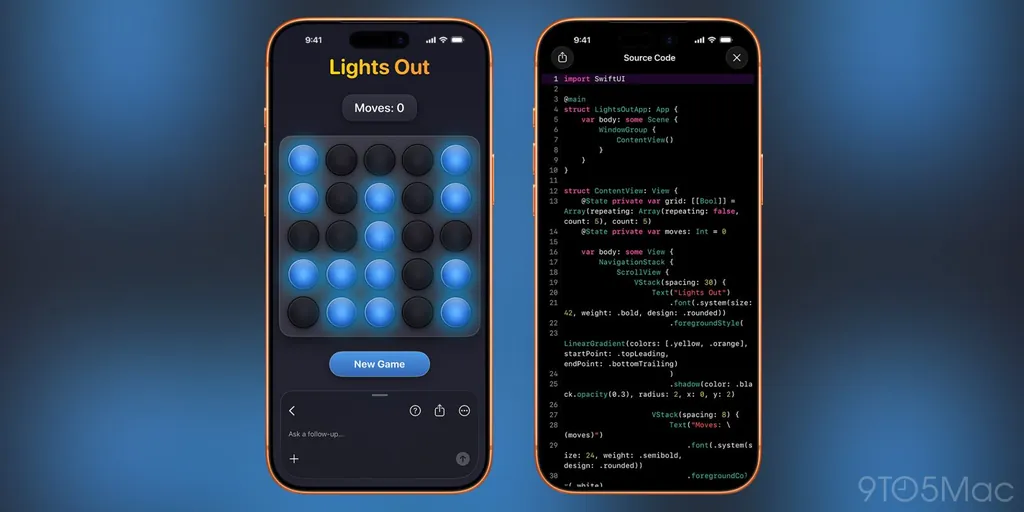 このバイブコーディングアプリはiPhoneでSwiftUIアプリを開発できますc